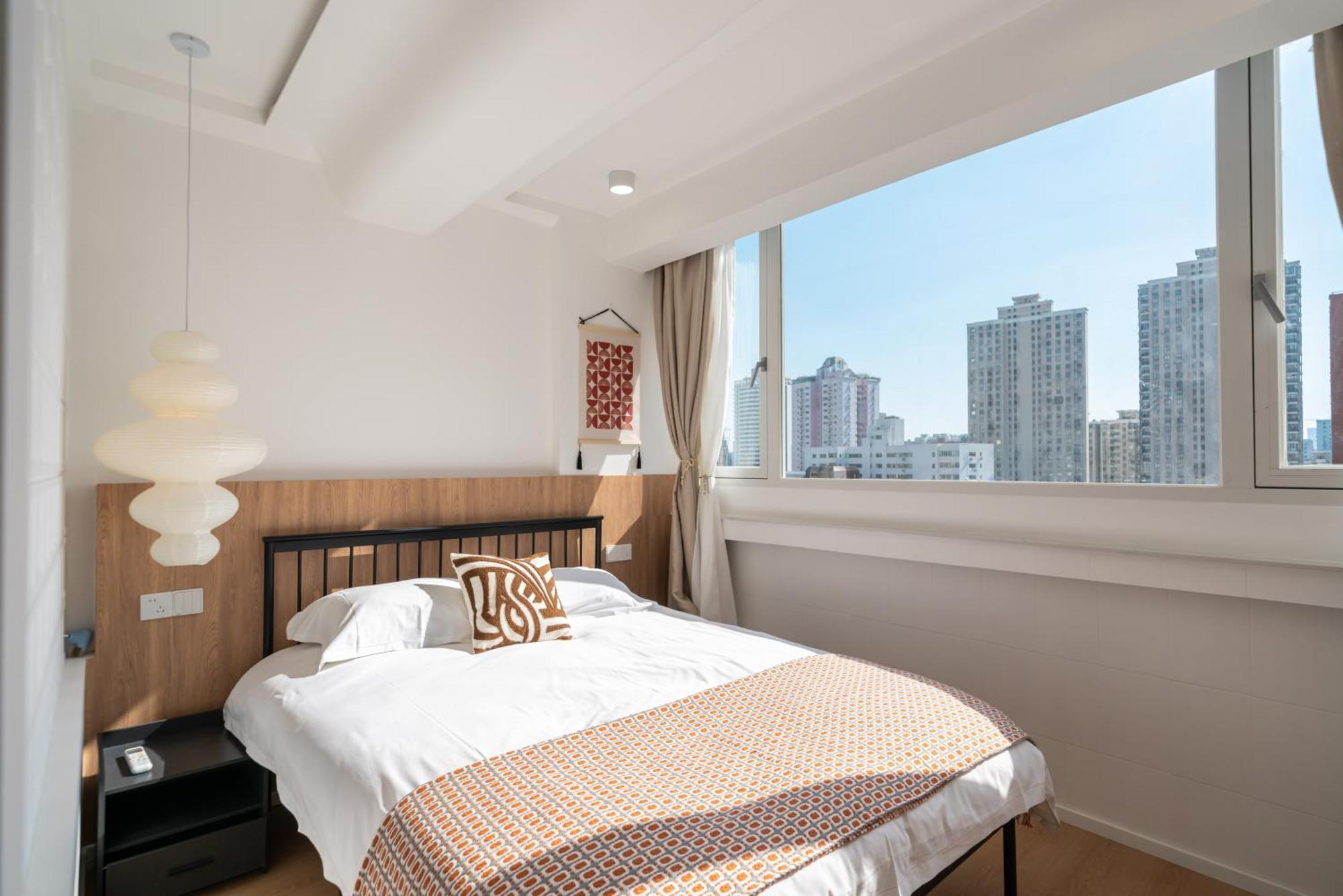 Shanghai Yi Du B&B - 150M Walk From Exit 5 Of Jiashan Road Metro Station Exteriör bild